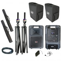 Sound Machine SM5 UHF Headset Deluxe Package by Sound Projections