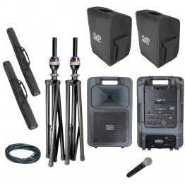 Sound Machine SM5 UHF Handheld Deluxe Package by Sound Projections