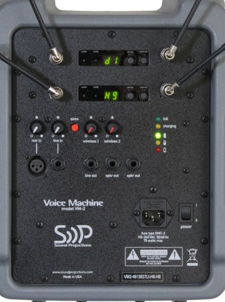 Voice Machine VM2 UHF Wireless Bodypack Dual Package by Sound Projections