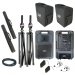 Sound Machine SM5 UHF Bodypack Dual UHF Headset Deluxe Package by Sound Projections